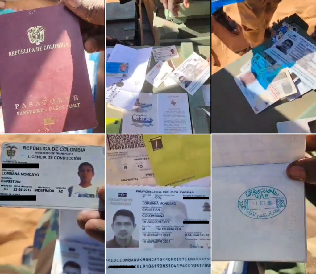 تجنيد المرتزقة الكولومبيين في السودان