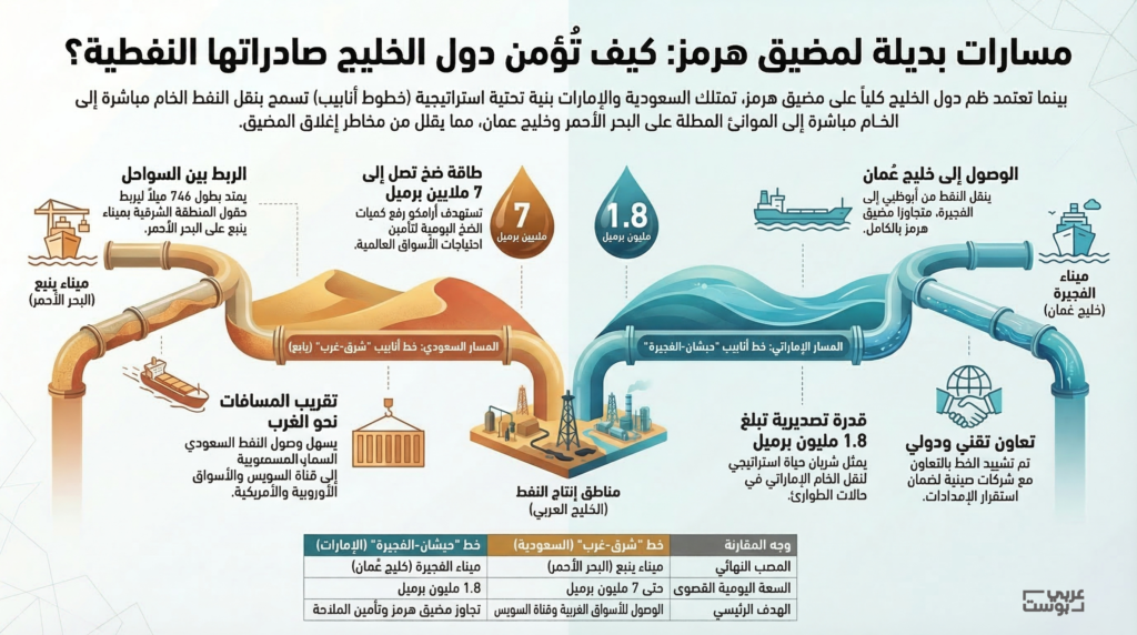 حقول الطاقة في الخليج