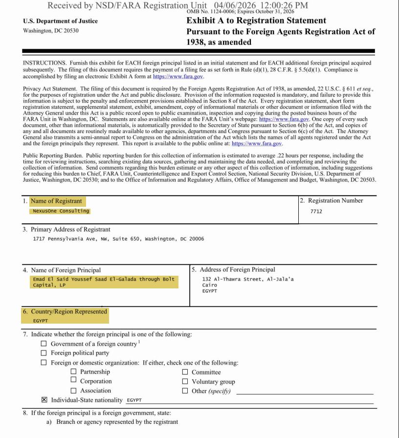 نائب مصري سابق لوبي أمريكا عماد الجلدة